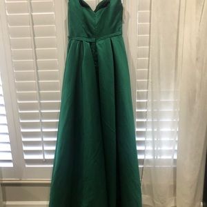 Hebeos Dark Green Dress size 8